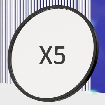 【現貨隔日配】美妝 美容鏡 放大鏡 粉刺鏡 黑頭鏡 隨身攜帶 6.5cm