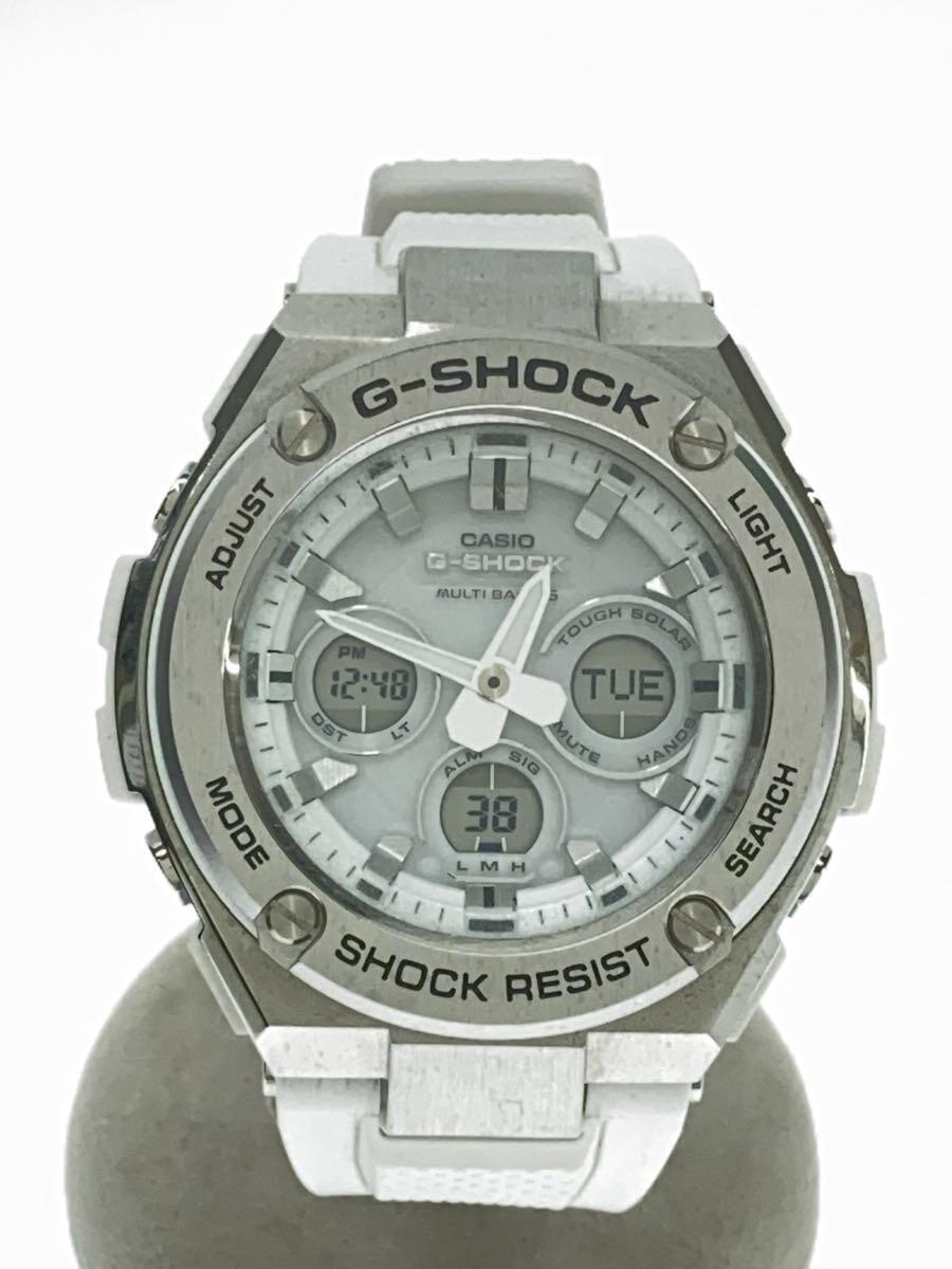 ソーラー腕時計・G-SHOCK/デジアナ/ラバー/SLV/WHT/セラミック | LINEブランドカタログ