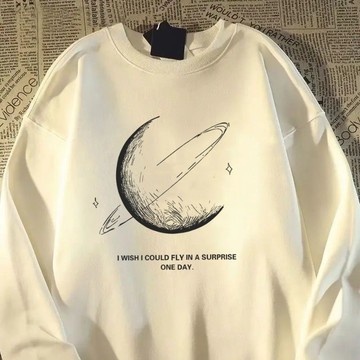 清倉撿漏~尾單大牌剪標專櫃秋季新款100%純色卡通白色長袖T恤男女