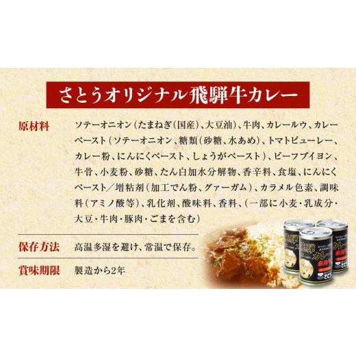 ふるさと納税 岐阜県 高山市 キッチン 飛騨監修 さとうオリジナル 飛騨牛カレー 10缶 飛騨牛入り ビーフカレー 飛騨高山 高山 ご当地カレー …