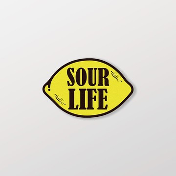 Sour Life/車貼、貼紙、軟磁 SunBrother孫氏兄弟