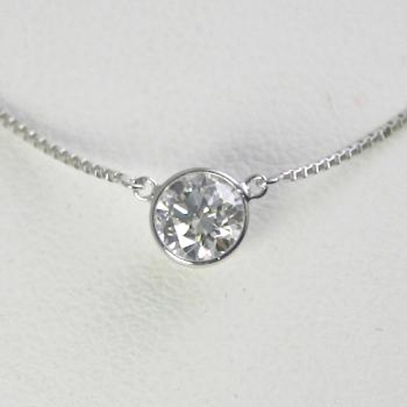 ダイヤモンド ネックレス プラチナ 一粒 0.3ct 鑑定書付 0.30ctup G