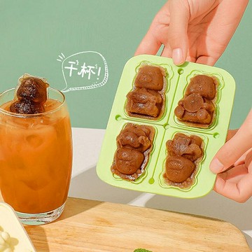 製冰模具 製冰盒 工具 2024年級自制冰塊模具新款冰塊膜具易脫模速凍冰盒小龍冰格