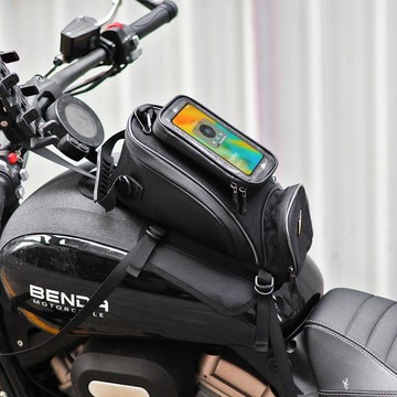 新款【upton】摩托車磁鐵包觸摸導航油箱包包機車摩旅包騎士挎包可拆腰包裝備
