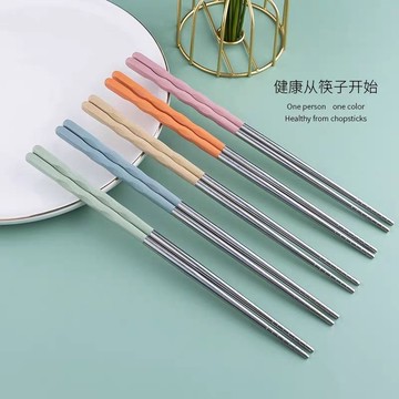 🌸好貨優選🌸304不銹鋼筷子 筷子 筷 環保筷 餐具 中式筷子 耐熱筷 防滑筷子 不鏽鋼筷子 不鏽鋼筷 餐廳防滑防黴