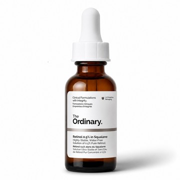 The Ordinary 視黃醇0.5%角鯊修護精華 30ml｜淡化細紋｜緊緻保養｜