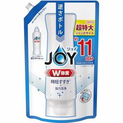 PG ジョイ W除菌 食器用洗剤 さわやか微香 詰め替え 超特大ジャンボ 1425mL 402344