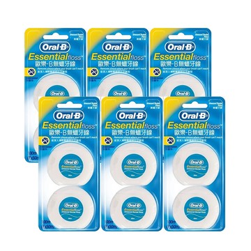 Oral-B 牙線50公尺*12(無蠟/薄荷微蠟)