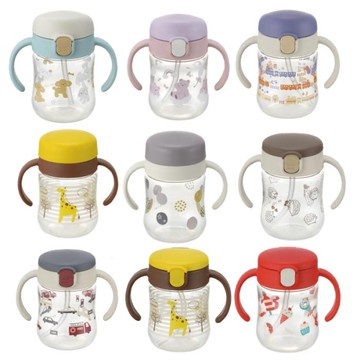 日本Richell TLI三階段成長型水杯系列-200ml(多款可選)|學習水杯