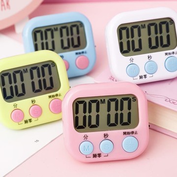 計時器 秒表計時器學習考研時間管理定時器學生做題可靜音鬧鐘廚房提醒器