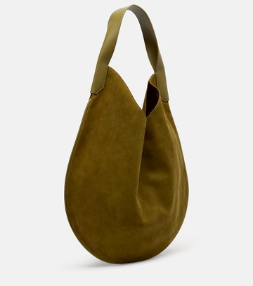 Victoria Beckham Soft Plié suede shoulder bag