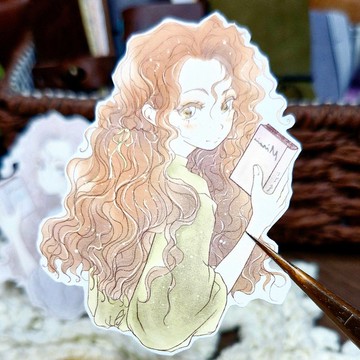 Lady Christine 紙質貼紙