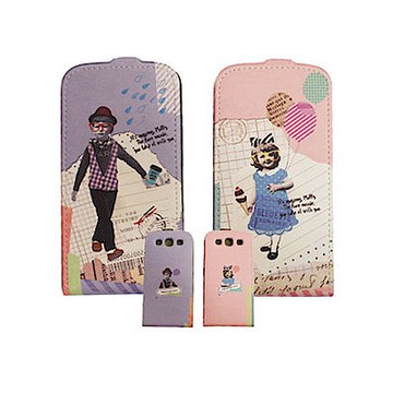 HAPPYMORI SAMSUNG GALAXY S3 復古系列 掀蓋式皮套