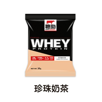 紅牛 聰勁 即溶乳清蛋白-珍珠奶茶風味 (35g/包)【杏一】