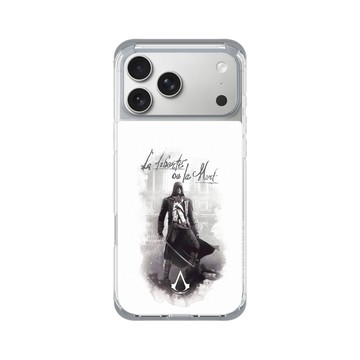 iPhone 17 Pro Max ClearX (MagSafe 兼容) 霜透灰 - Assassin's Creed - La liberté ou la mort