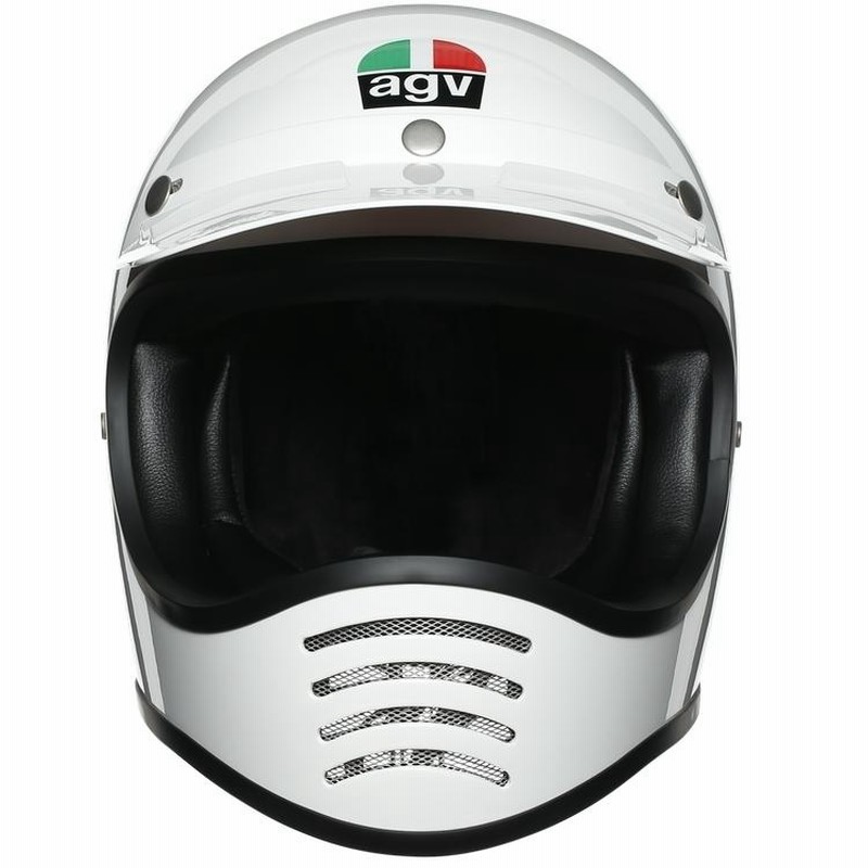 タイプフルフェイスヘルメット★ agv X101 WHITE Lサイズ フルフェイス バイザー付き