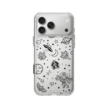 iPhone 17 Pro Max Clear Case（相機按鈕） 透明 - 迪士尼-玩具總動員 Toy Story - 玩具總動員 - 宇宙飛行