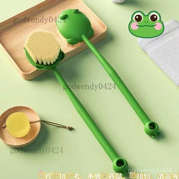 搓澡神器浴刷長柄軟毛洗澡幹刷身體沐浴球強力搓背 不求人後背刷子 沐浴刷 洗背刷 搓澡刷 軟毛尼絨刷 軟毛刷 刷背 搓背刷