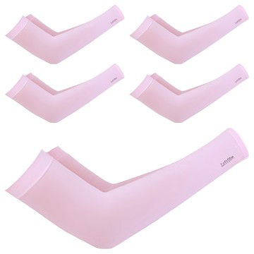 Reddot 紅點生活 加長兩穿高彈力防曬袖套  12 x 11cm  粉色  5雙