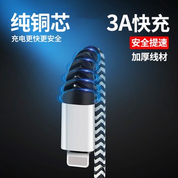 數據線iphone充電線器6s手機7plus快充11promax加長8P沖電線2米iphonexs正品x ipad平板ios閃充六spXR