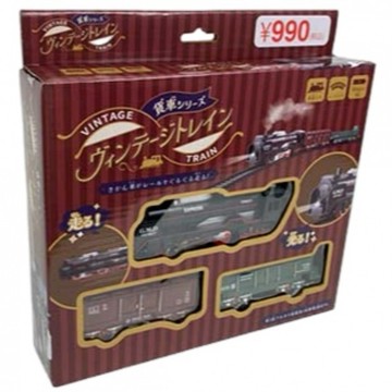 【100 Life Japan Can Do】(H)復古火車貨車玩具(1組入)(電池需另外購買)