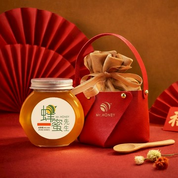 【蜂蜜先生Mr.HONEY】蜂蜜提籃組-台灣龍眼蜂蜜/紅柴蜂蜜(240g)｜新年伴手禮 尾牙抽獎禮品 快速出貨