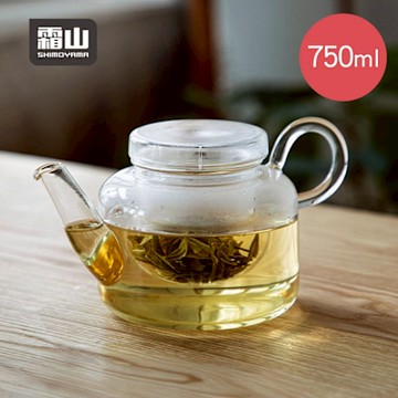日本霜山 耐熱玻璃茶壺/泡茶壺-750ml