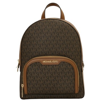 MICHAEL KORS- 撞老花防刮LOGO標誌性背包(深咖)中