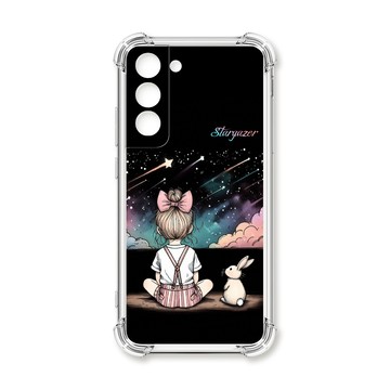 S22 系列殼 TRON 三星 S22 觀星小女孩 四角防摔殼 手機殼