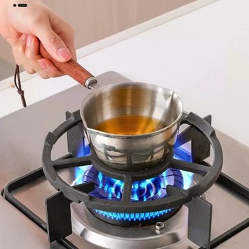 驚爆價 手慢無⚡鑄鐵廚房瓦斯爐防滑鍋架 瓦斯爐架托 小鍋奶鍋通用 爐灶架子爐具 鍋具配件 燃氣灶鍋架 天然氣灶配件