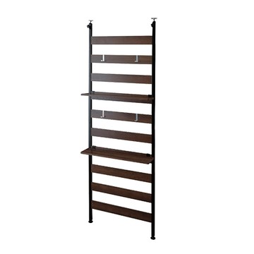 IRIS頂天立地收納掛架/WLR-T66/含層板/黑