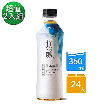 璞韻 日本煎茶350mLX24入/箱_1+1組合(共2箱)