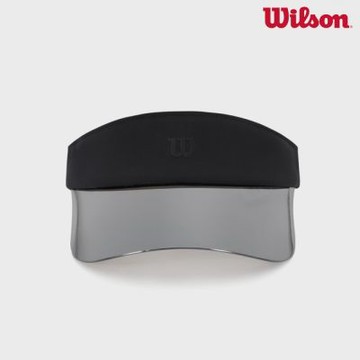 【Wilson威爾森】Breeze Ray Visor 中性 配件 中空帽 黑色