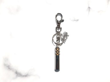 隨身氛香瓶 精油瓶 招財錢幣花樣 大象 鋼製