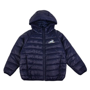 Crocodile Junior小鱷魚童裝-雷射鱷魚LOGO 鋪棉外套- U66702-05