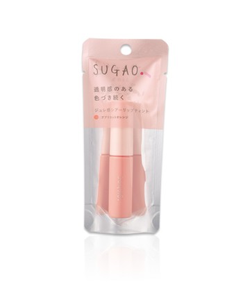 SUGAO Jelly Feel Sheer Lip Tint Apricot Orange