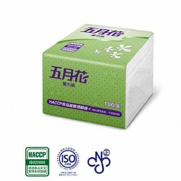 9吋餐巾紙100張x48包
