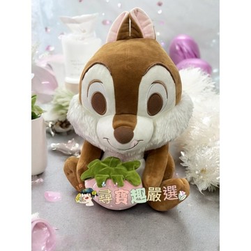 全新正版授權 有鐳標 迪士尼 櫻花版奇奇蒂蒂超大隻造型玩偶 HOLA限定款 高質感 J01-1