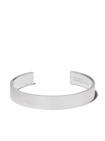 Le Gramme - Le 33 ribbon bracelet - unisex - Sterling Silver - M