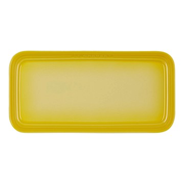 LE CREUSET 長方盤  1個  25cm  閃亮黃