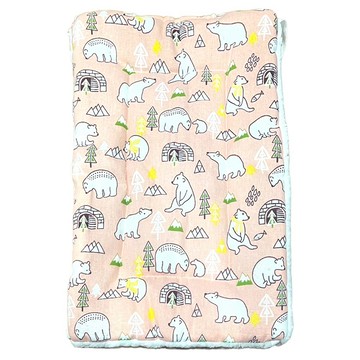 貓籠平台專用睡墊  粉色松樹熊  1個  50 x 35cm