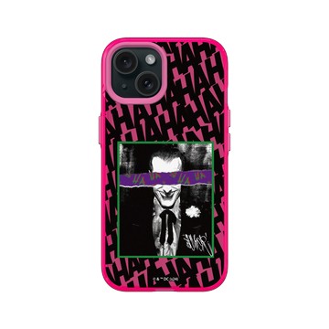 iPhone 15 Clear 粉漾桃 - Joker - 小丑經典笑容