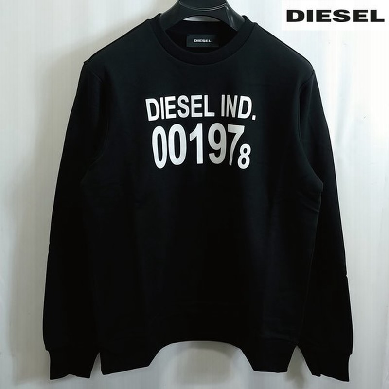 ディーゼル Diesel トレーナー スウエット メンズ ブランド ロゴ 裏毛 トップス S ブラック 黒 S Girk J3 通販 Lineポイント最大0 5 Get Lineショッピング