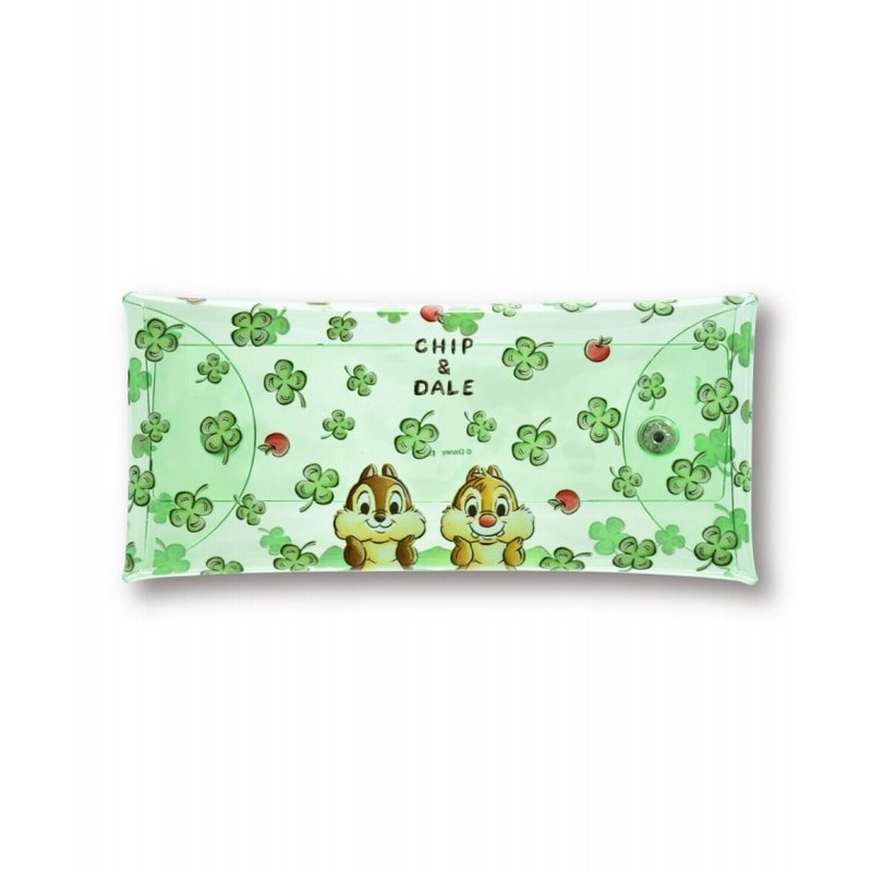 Runner ランナー ディズニー チップ デール ペンケース 筆箱 小物入れ クリアマルチケース Lサイズ チップ デール 可愛い シンプル トレンド 多機能 人気 洗える フル ユニセックス グリーン 通販 Lineポイント最大1 0 Get Lineショッピング