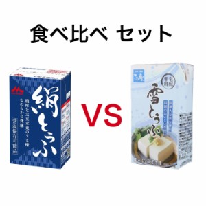 送料無料 森永絹とうふ12丁と雪とうふ12丁食べ比べセット※北海道・沖縄県・離島地域への発送は別途送料1000円かかります