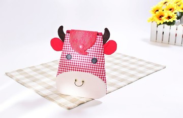 哞哞牛年造型小包袋 可當手機袋 斜背包 零錢包 婚禮小物