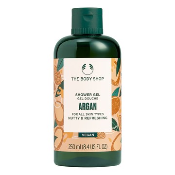 THE BODY SHOP 美體小舖 沐浴膠 摩洛哥堅果油  250ml  1瓶