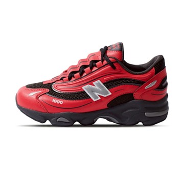 New Balance NB 1000 童鞋 大童 黑紅色 緩震 足弓支撐 刺繡 穩定 運動 休閒鞋 GC1000SR