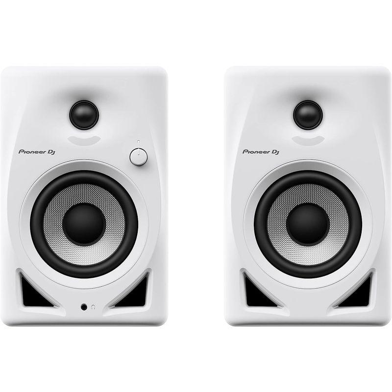 Pioneer DJ 4インチ 2wayアクティブモニタースピーカー DM-40D-W (White)