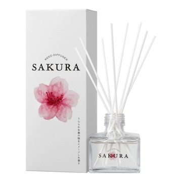日本製 Daily Aroma Japan 櫻花擴香 120ml 藤枝香薰 室內芳香 香氛【南風百貨】